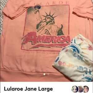LuLaRoe Jane & Legging OS